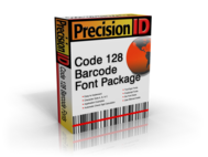 PrecisionID Code128 Barcode Fonts screenshot